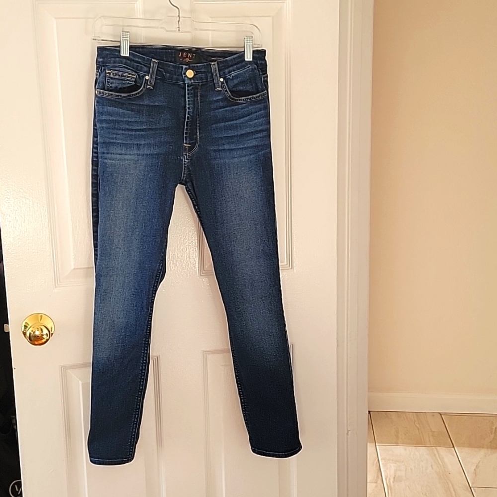 Jen7 by 7 for all mankind size 4 ankle skinny jeans